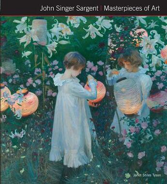 Couverture du livre « John singer sargent masterpieces of art » de Janet Tyson aux éditions Flame Tree