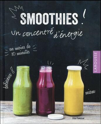 Couverture du livre « Smoothies » de Pawassar-I aux éditions Larousse