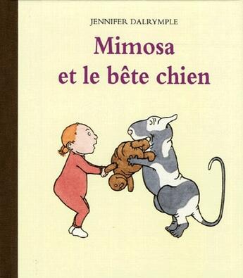 Couverture du livre « Mimosa et le bete chien » de Jennifer Dalrymple aux éditions Ecole Des Loisirs