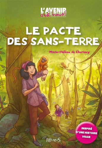 Couverture du livre « Le pacte des sans-terre » de Marie-Helene De Cherisey aux éditions Fleurus