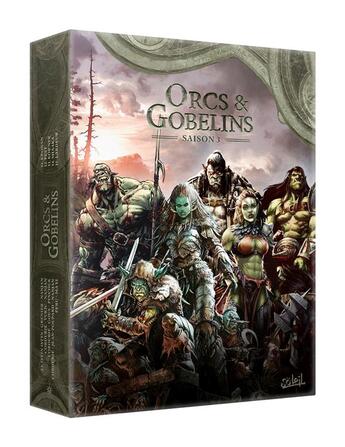 Couverture du livre « Orcs & gobelins : coffret vol.3 : t.11 à t.15 » de  aux éditions Soleil