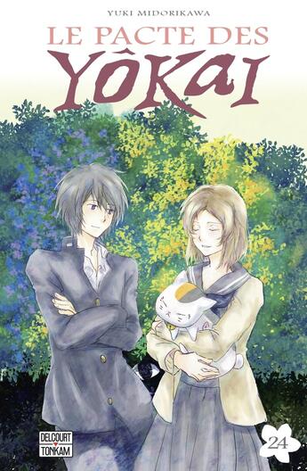 Couverture du livre « Le pacte des Yôkai Tome 24 » de Yuki Midorikawa aux éditions Delcourt