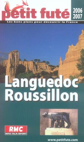 Couverture du livre « LANGUEDOC ROUSSILLON (edition 2006-2007) » de Collectif Petit Fute aux éditions Le Petit Fute