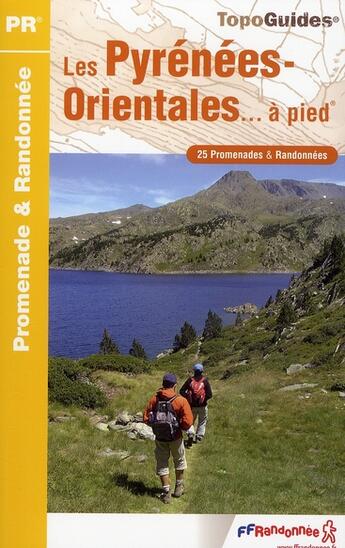 Couverture du livre « Pyrénées Orientales à pied ; 66 - pr - d066 » de  aux éditions Ffrp