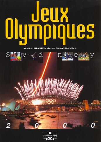 Couverture du livre « Jeux olympiques 2000 » de  aux éditions Chronosports