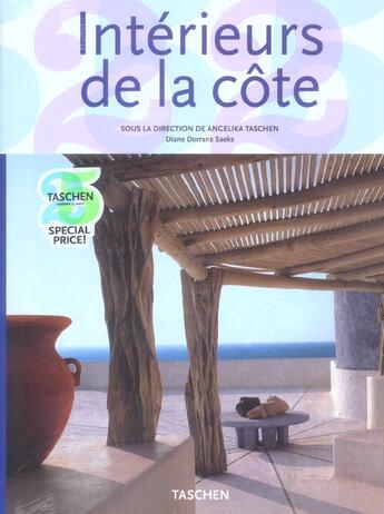 Couverture du livre « Interieurs de la cote-trilingue - ju » de  aux éditions Taschen