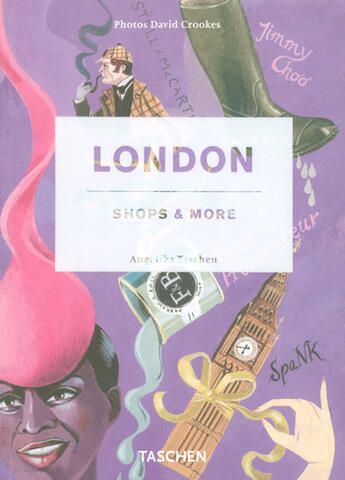 Couverture du livre « London ; shops & more » de Angelika Taschen aux éditions Taschen