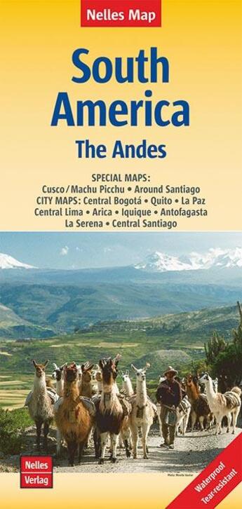 Couverture du livre « South america les andes » de  aux éditions Nelles