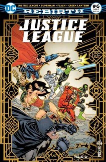 Couverture du livre « Justice League rebirth n.6 ; Luthor accusé ! » de  aux éditions Urban Comics Press