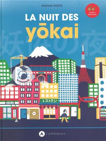 Couverture du livre « La nuit des Yôkai » de Romain Taszek aux éditions L'apprimerie