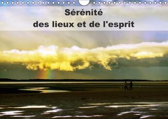 Couverture du livre « Serenite des lieux et de l esprit calendrier mural 2018 din - une nature bienveillante une p » de Mocanu C aux éditions Calvendo