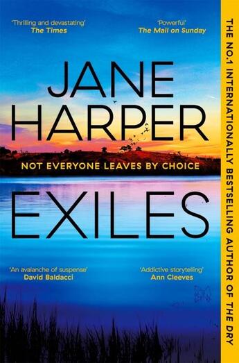 Couverture du livre « EXILES » de Jane Harper aux éditions Pan Macmillan