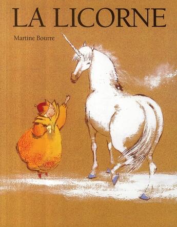 Couverture du livre « La licorne » de Martine Bourre aux éditions Ecole Des Loisirs