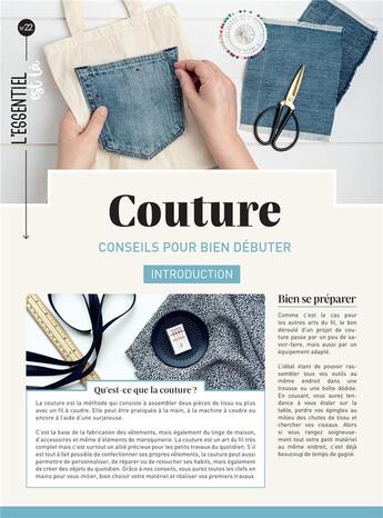 Couverture du livre « Couture » de  aux éditions Mercileslivres