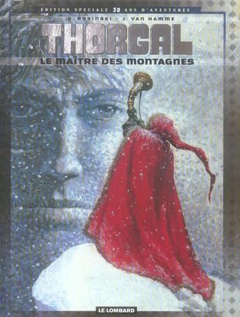 Couverture du livre « Thorgal T.15 ; le maître des montagnes » de Jean Van Hamme et Grzegorz Rosinski aux éditions Lombard