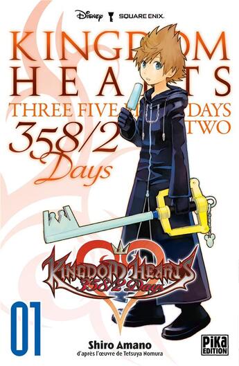 Couverture du livre « Kingdom Hearts - 358/2 days Tome 1 » de Shiro Amano et Tetsuya Nomura aux éditions Pika