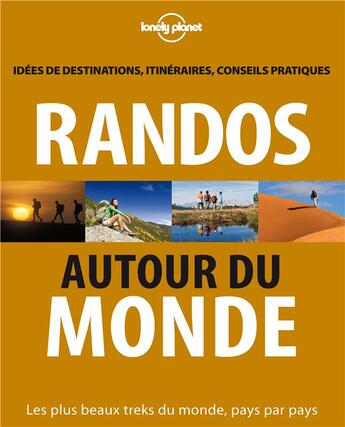 Couverture du livre « Randos autour du monde (2e édition) » de Jonathan Tartour aux éditions Lonely Planet France