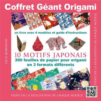 Couverture du livre « Géant origami » de Nick Robinson aux éditions Nuinui