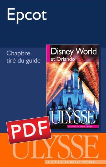 Couverture du livre « Epcot » de Claude Morneau aux éditions Ulysse