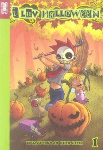 Couverture du livre « I luv halloween t.1 » de Giffen/Roman aux éditions Akileos