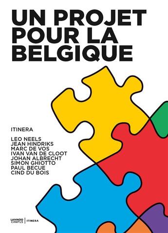 Couverture du livre « Un projet pour la Belgique » de  aux éditions Lannoo