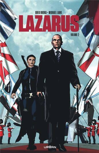 Couverture du livre « Lazarus : Intégrale vol.2 » de Greg Rucka et Santiago Arcas et Michael Lark aux éditions Urban Comics