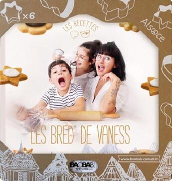 Couverture du livre « COFFRET LES BRED' DE VANESS » de Vanessa Carraro aux éditions Baobab Editions