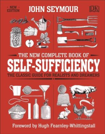 Couverture du livre « THE NEW COMPLETE BOOK FO SELF-SUFFICIENCY » de John Seymour aux éditions Dorling Kindersley