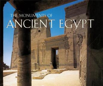 Couverture du livre « Monuments ancient egypt » de Stafford Deitsch aux éditions British Museum