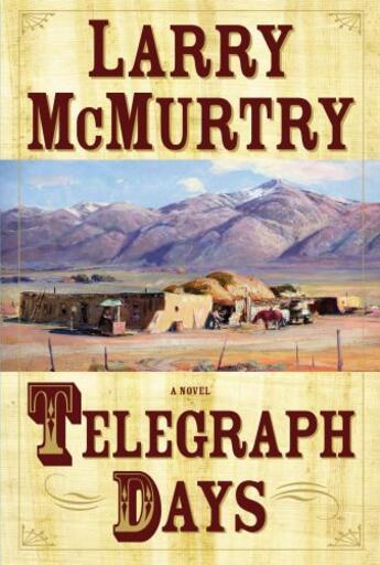 Couverture du livre « Telegraph Days » de Larry Mcmurtry aux éditions Simon & Schuster