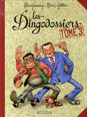 Couverture du livre « Les Dingodossiers Tome 3 » de Gotlib et Rene Goscinny aux éditions Dargaud