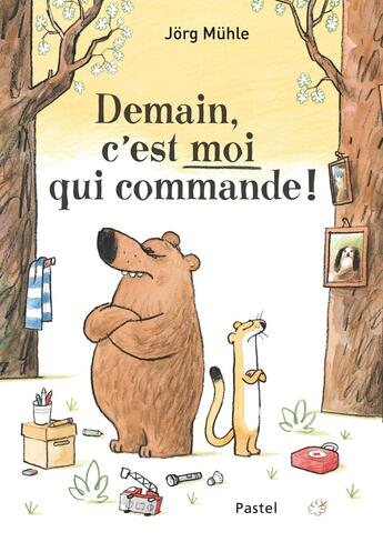 Couverture du livre « Demain, c'est moi qui commande ! » de Jorg Muhle aux éditions Ecole Des Loisirs