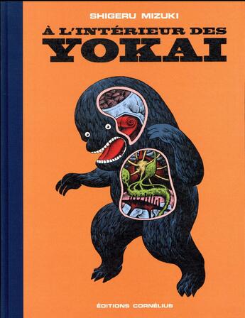 Couverture du livre « À l'intérieur des Yôkaï » de Shigeru Mizuki aux éditions Cornelius