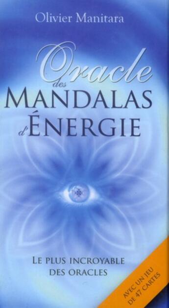 Couverture du livre « Oracle des mandalas d'énergie » de Olivier Manitara aux éditions Essenia