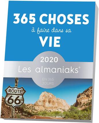 Couverture du livre « Almaniak 365 choses à faire dans sa vie (édition 2020) » de Tardy et Maslard aux éditions Editions 365