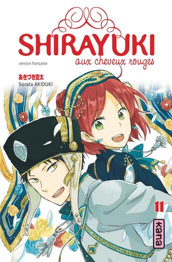 Couverture du livre « Shirayuki aux cheveux rouges Tome 11 » de Sorata Akiduki aux éditions Kana