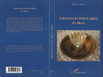 Couverture du livre « Croyances populaires en Iran » de Shirïne Samii aux éditions L'harmattan