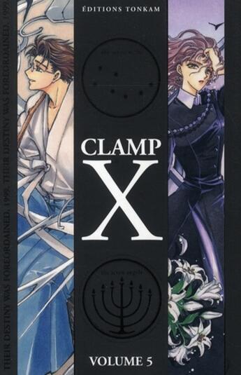 Couverture du livre « X volume double t.5 » de Clamp aux éditions Delcourt