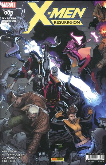 Couverture du livre « X-Men resurrxtion n.3 » de X-Men Resurrection aux éditions Panini Comics Fascicules