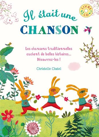 Couverture du livre « Il était une chanson ; histoires à lire et à chanter » de Isabelle Chatel aux éditions Millepages