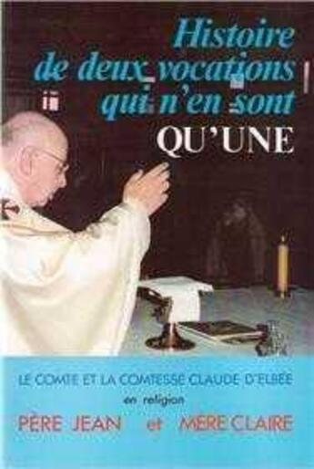 Couverture du livre « Histoire de deux vocations qui n'en sont qu'une » de  aux éditions Tequi