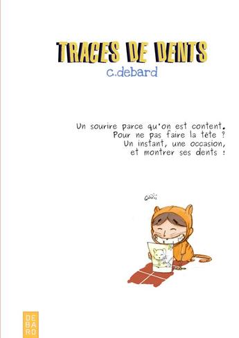 Couverture du livre « Traces de dents » de C.Debard aux éditions Contes D'auteurs