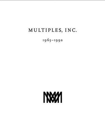 Couverture du livre « Multiples, inc. 1965 -1992 multiples of marian goodman gallery since 1965 /anglais » de  aux éditions Walther Konig