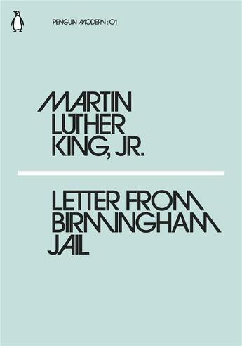 Couverture du livre « Letter from Birmingham jail » de Martin Luther King aux éditions Adult Pbs