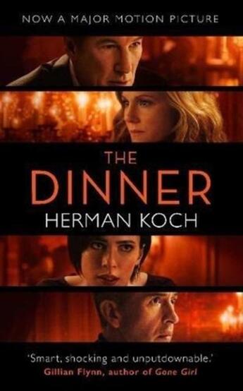 Couverture du livre « THE DINNER - FILM TIE IN » de Herman Koch aux éditions Faber Et Faber