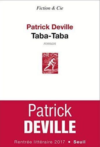 Couverture du livre « Taba-Taba » de Patrick Deville aux éditions Seuil