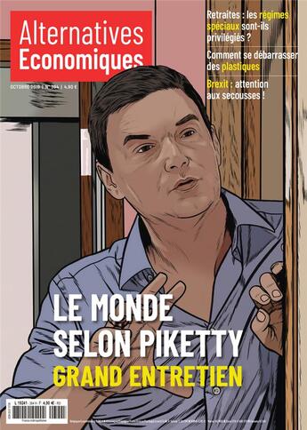 Couverture du livre « Alternatives economiques - numero 394 - mensuel - octobre 2019 » de  aux éditions Alternatives Economiques