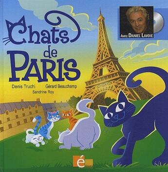 Couverture du livre « Chats de Paris » de  aux éditions Eveil Et Decouvertes