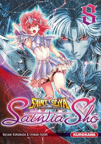 Couverture du livre « Saint Seiya : les chevaliers du Zodiaque - Saintia Shô Tome 8 » de Masami Kurumada et Chimaki Kuori aux éditions Kurokawa