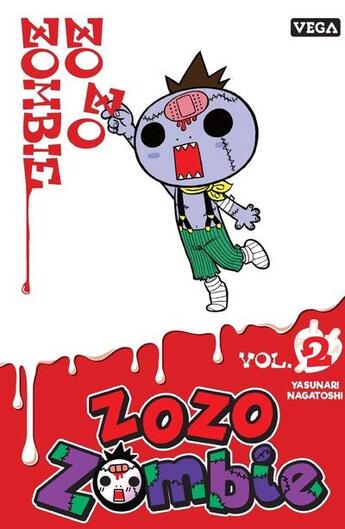 Couverture du livre « Zozo zombie Tome 2 » de Nagatoshi Yasunari aux éditions Vega Dupuis